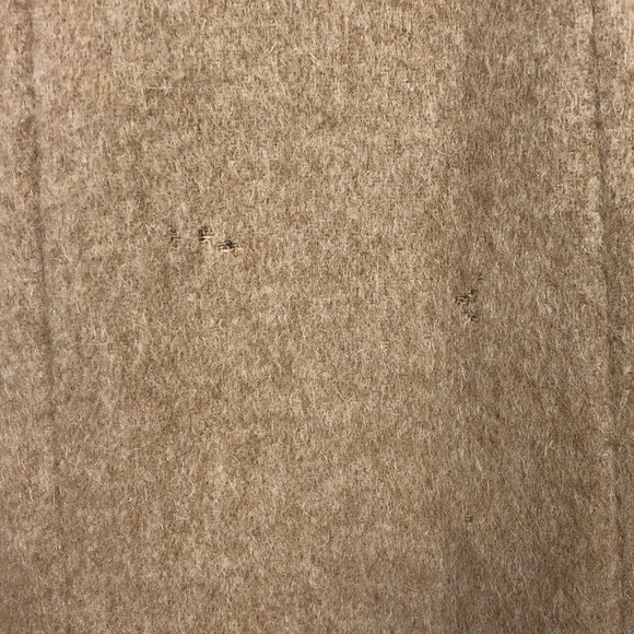 Vintage Wool & Camel Hair Belted Jacket Sz S - Picture 8 of 14